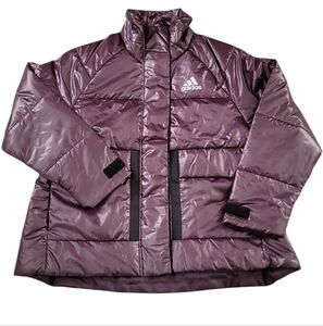 Adidas Purple Glam Bomber Jacket Size‎ Medium